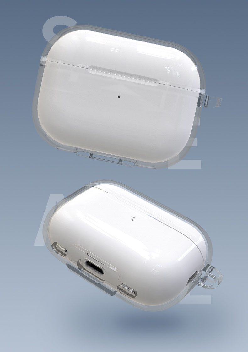 Bao Case Ốp TPU trong suốt bảo vệ cho Airpods Pro 2