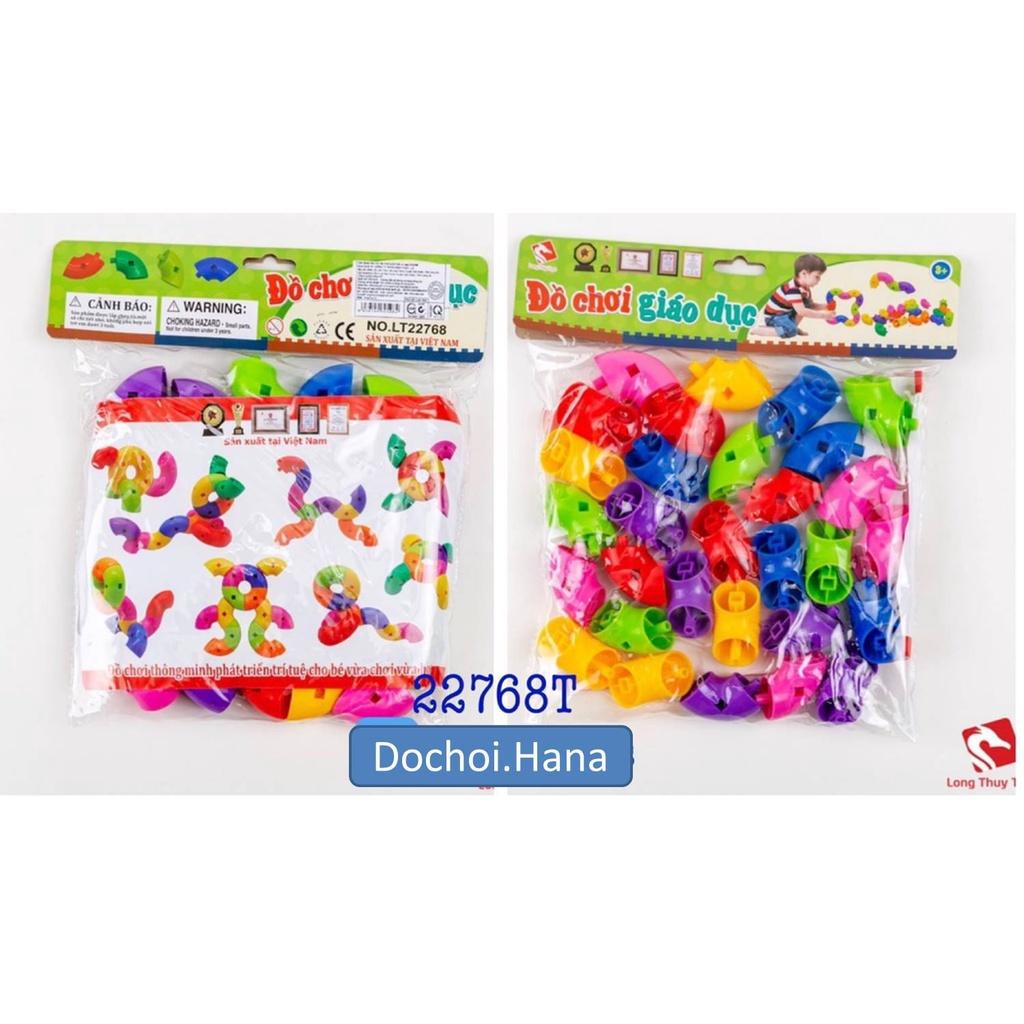Đồ chơi xếp hình tự do cho bé HCM-GIÁ SỈ Xếp hình tự do,nhựa nguyên sinh,màu sắc đẹp,bé vừa chơi vừa học.22768