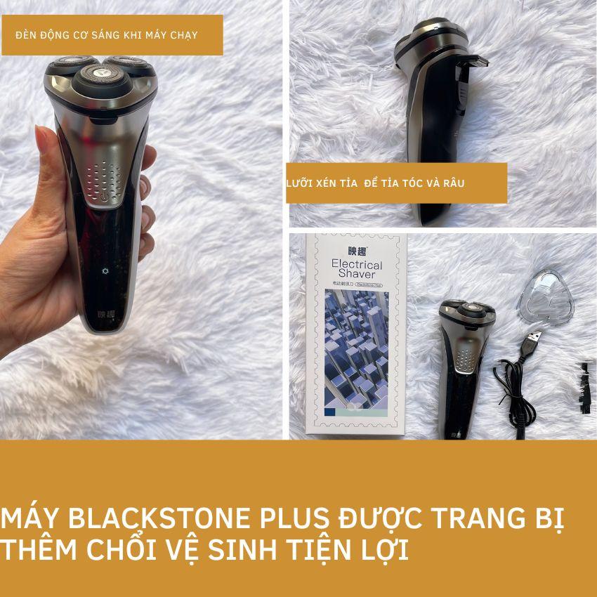 [Công suất 8W] Máy cạo râu Enchen Blackstone Plus công suất 8W, chống nước IPX7, Pin sạc bền bỉ