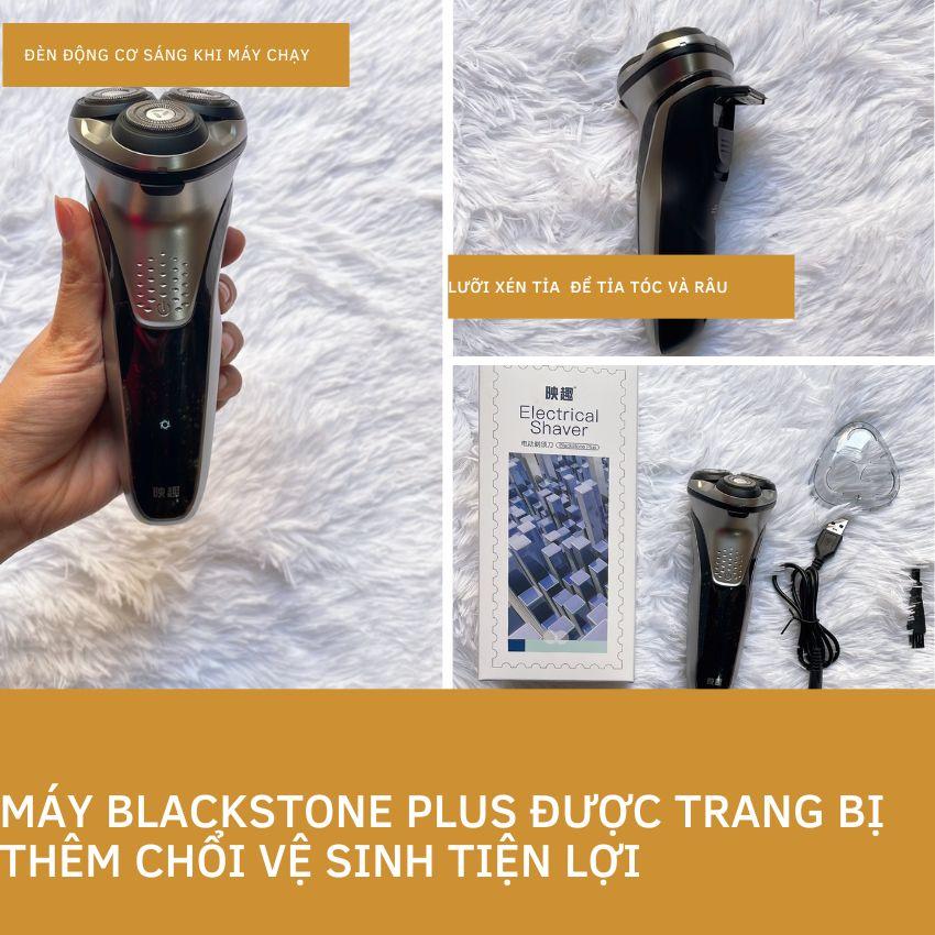 Máy cạo râu Enchen Blackstone Plus công suất 8W, chống nước IPX7, Pin sạc bền bỉ