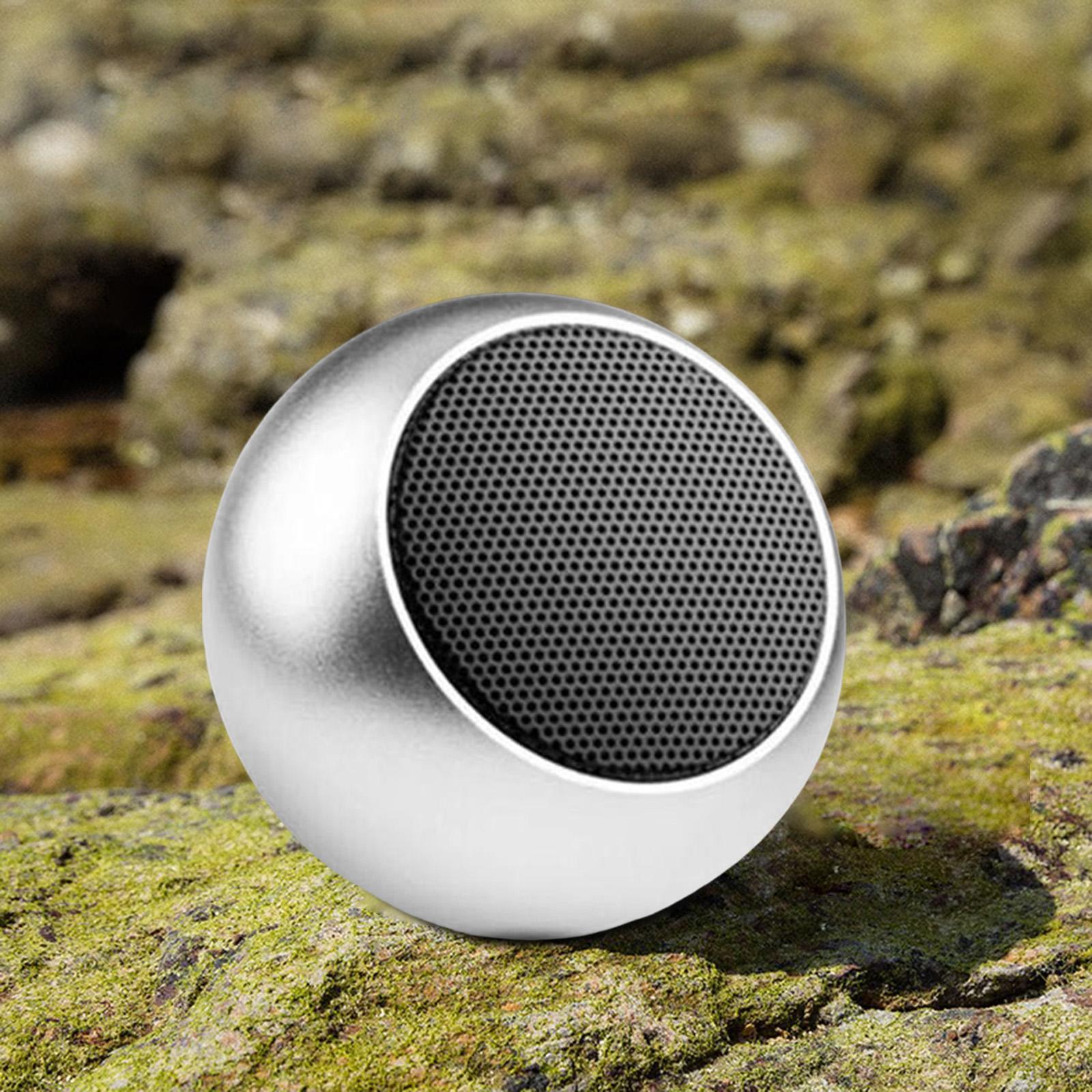 Portable Subwoofer Stereo Compact Durable for Sports Travel Camping Black