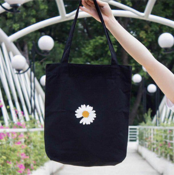 Túi tote vải Cúc Họa Mi