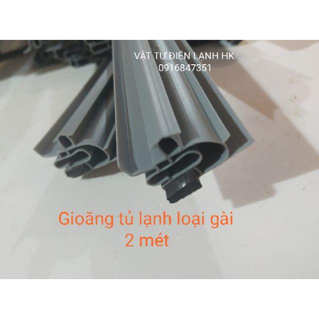 Gioăng tủ lạnh kiểu gài - bắt vít 1.8m-2m - sẵn nam châm 1m8 2m - Ron tủ - Zoăng tủ lạnh cài