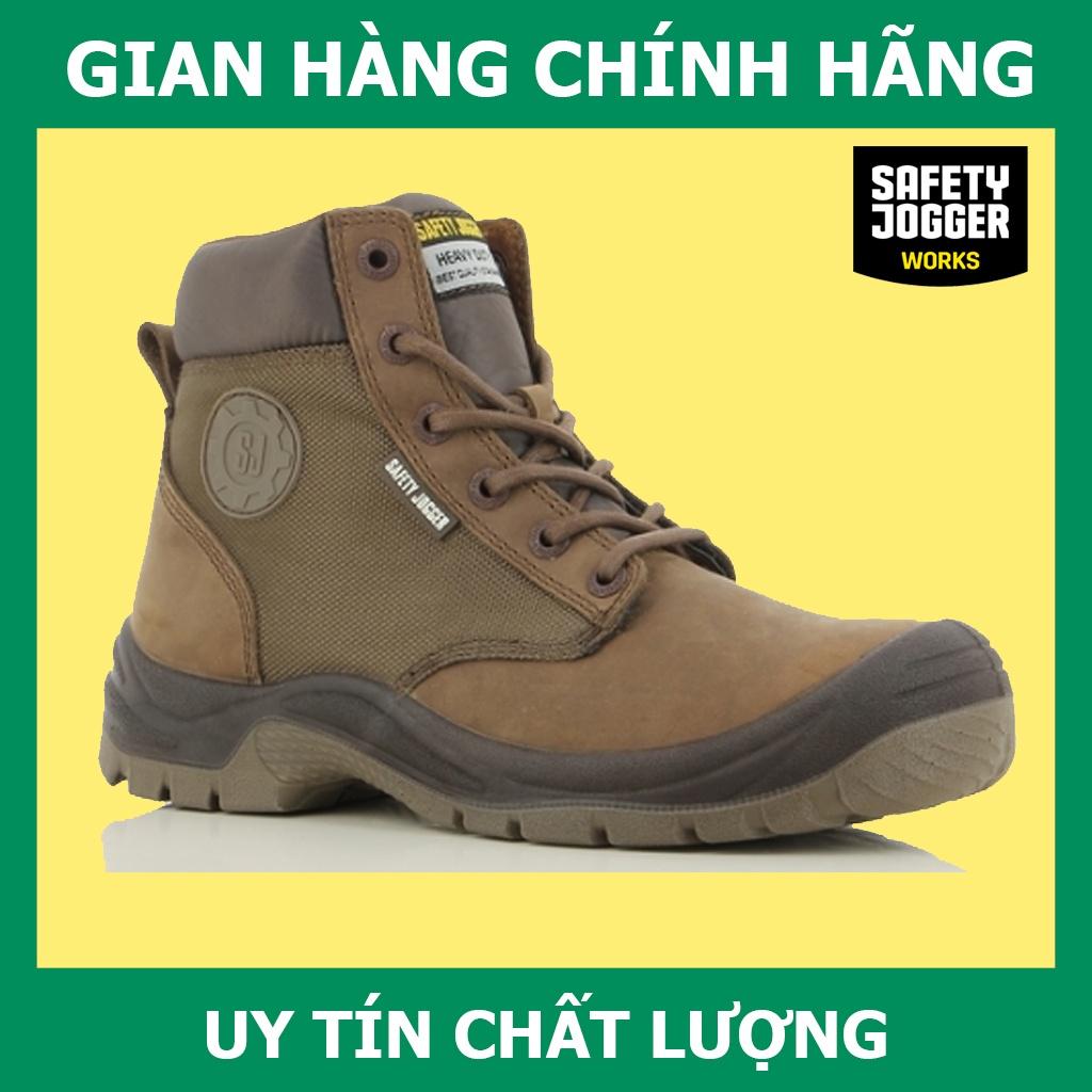 [Hàng Chính Hãng] Giày Safety Jogger Rush S3 Da Chất Lượng Cao, Đế PU Chống Đâm Xuyên, Va Đập Mạnh