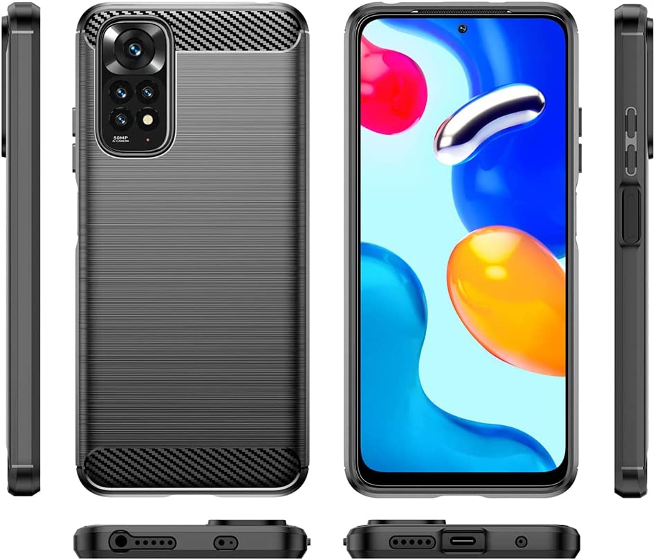 Ốp lưng chống sốc vân kim loại cho Xiaomi Redmi Note 11 4G / Note 11s 4G / Note 11 Pro hiệu Likgus - hàng nhập khẩu
