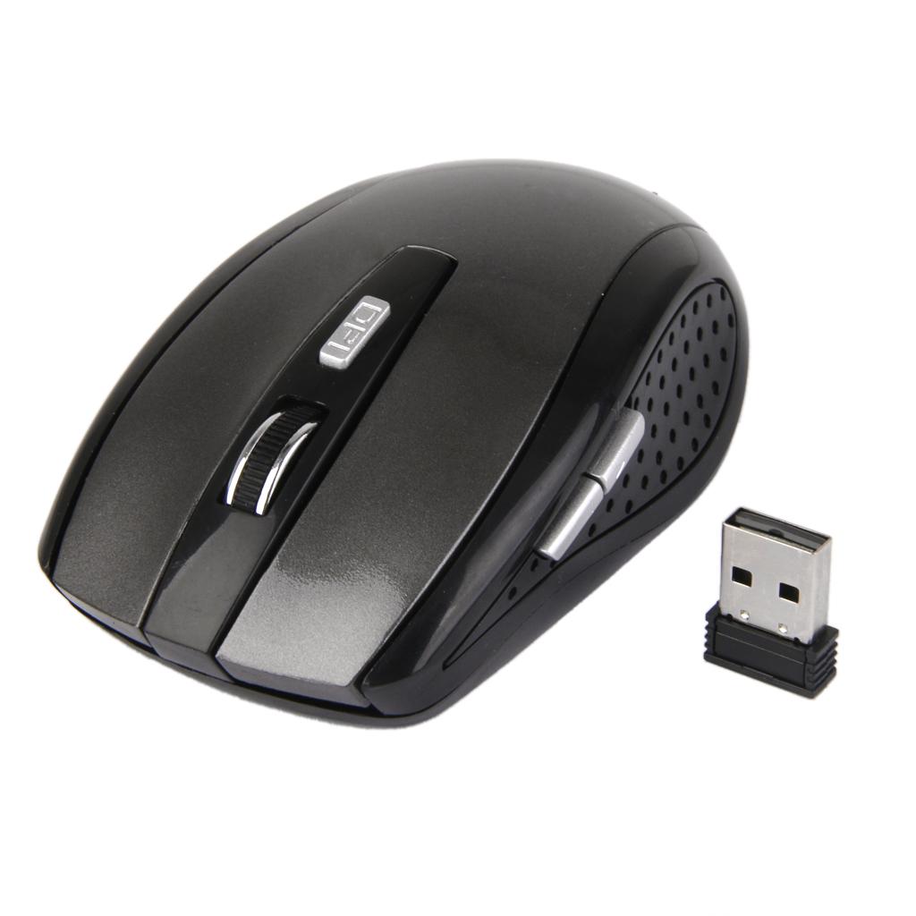1600dpi Wireless Optical Mouse Mice +2.5inch Hard Drive Case for PC