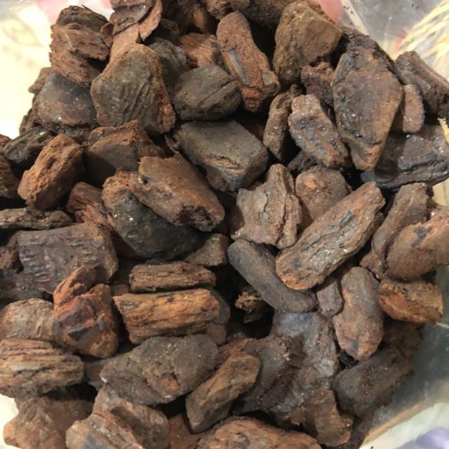 Vỏ thông trồng lan đánh tròn đầu, hàng đẹp size 3-4 cm 1kg