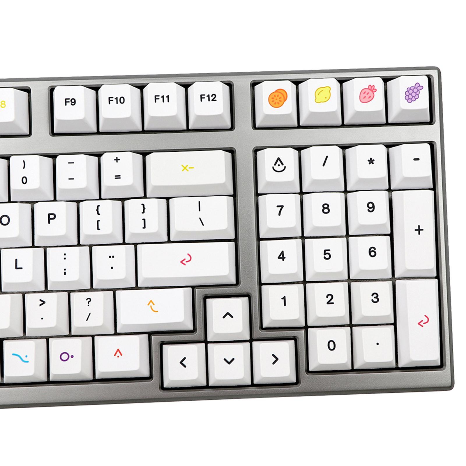 PBT 134 Keys Keycaps Full for Cherry Premium