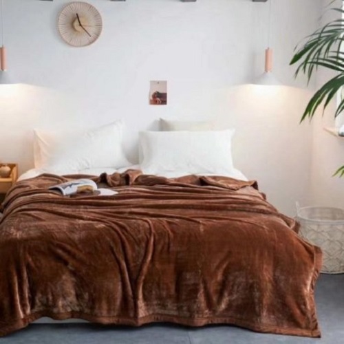 Chăn Tuyết nhung hai mặt 2.0m x 2.3m, mịn màng, em ái.
