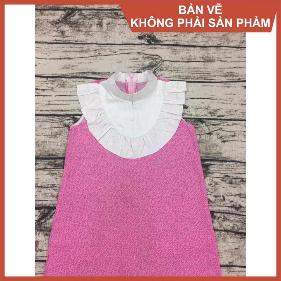 Rập đầm dáng suông cổ chân - Rập giấy A0 mã R41 (BẢN VẼ)