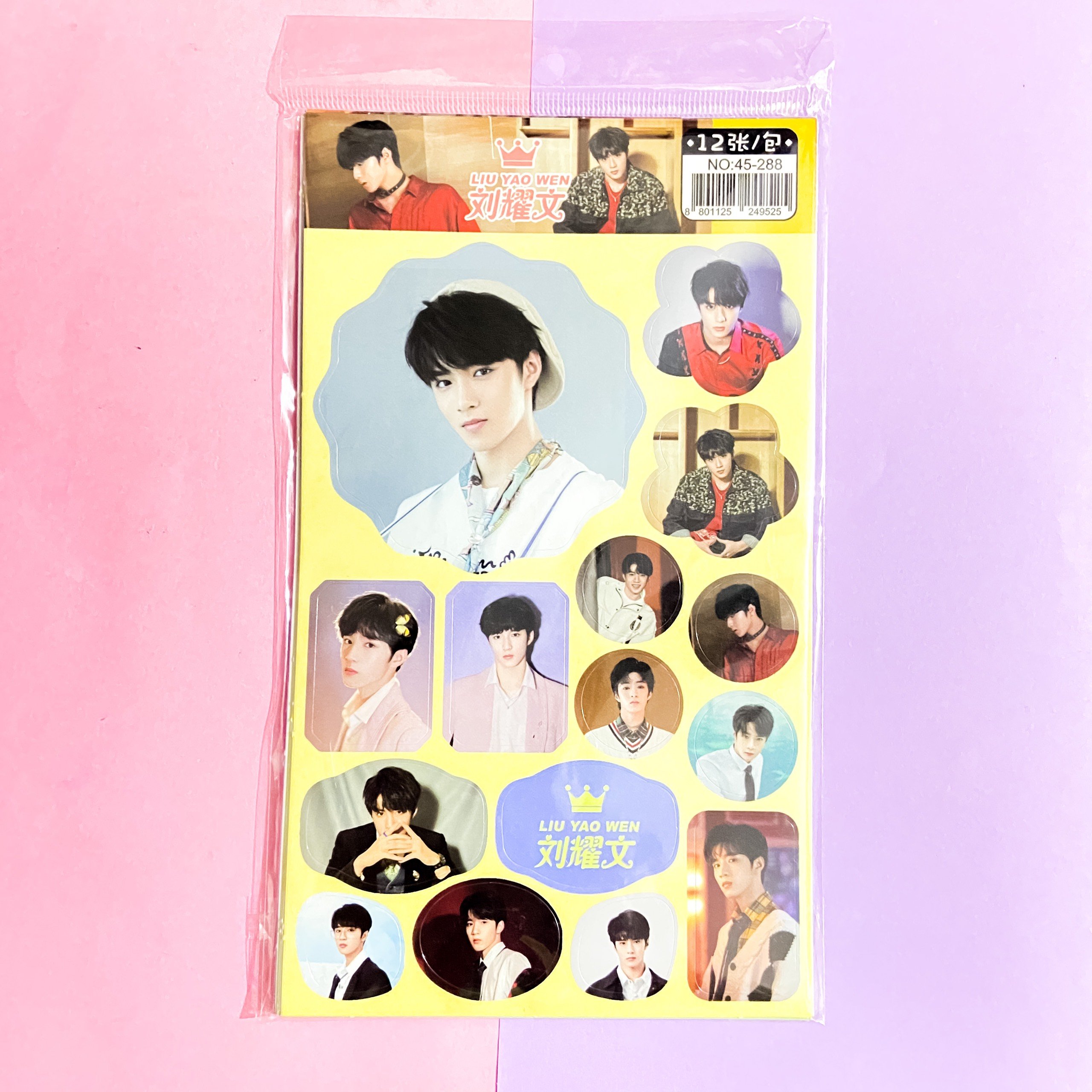 ( 12 tấm ) Ảnh dán sticker in hình thành viên TNT THỜI ĐẠI THIẾU NIÊN ĐOÀN trang trí idol thần tượng xinh xắn