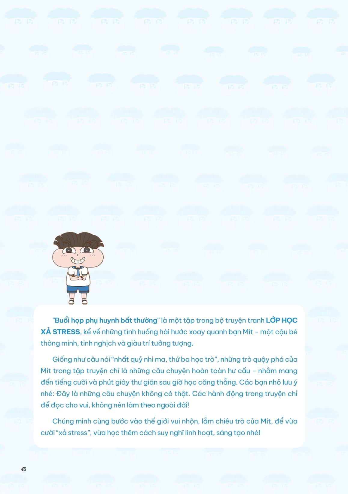 Sách - Truyện Tranh Lớp Học Xả Stress - Buổi Họp Phụ Huynh Bất Thường