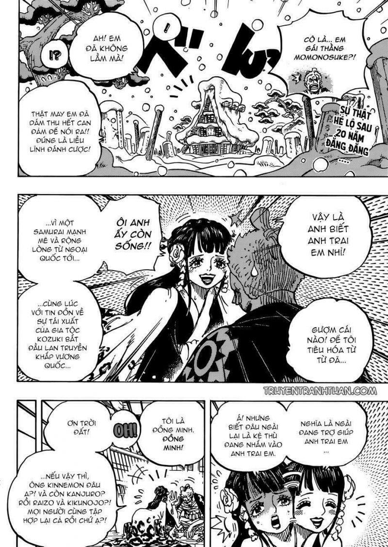đảo hải tặc - one piece chapter 939 2