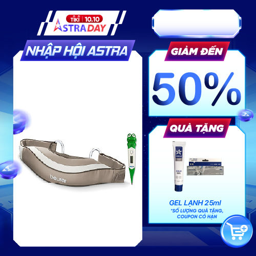 Combo Đai Massage Vai, Cổ, Gáy Beurer MG148 + Nhiệt Kế Điện Tử Đầu Mềm Medilife ( hình thú ngẫu nhiên )