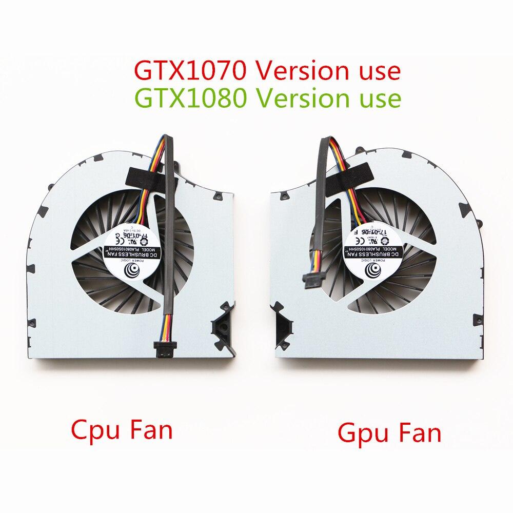 Gaming Laptop Fan For EVGA SC17 Gaming Laptop CPU Cooling Fan GTX1070 GTX1080 Version
