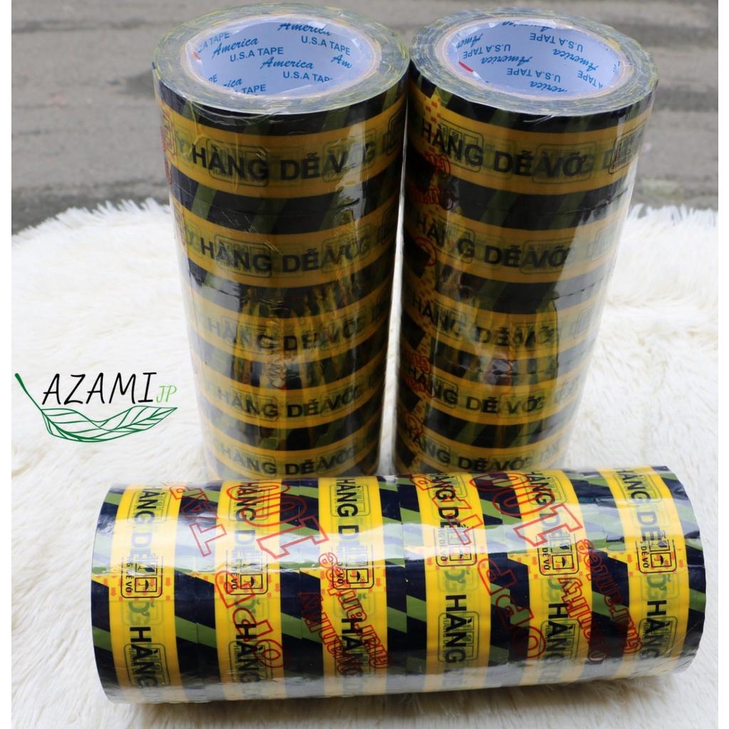 Combo 6 Cuộn Băng Keo In Chữ Dễ Vỡ 4,8Cm-100 Yard ,mic 50