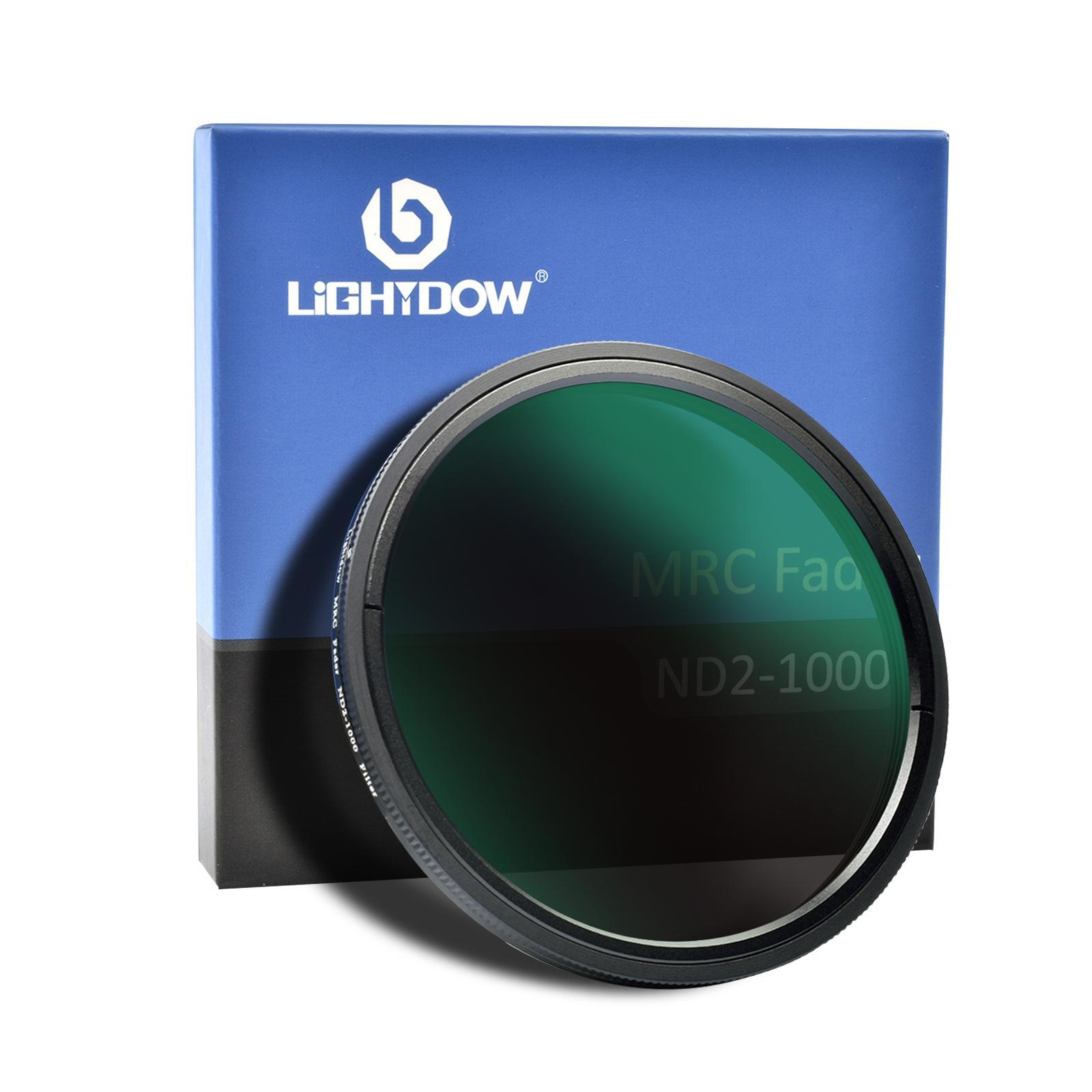 To ND1000 Filter for Camera Providing A Silky Smooth Effect 52mm