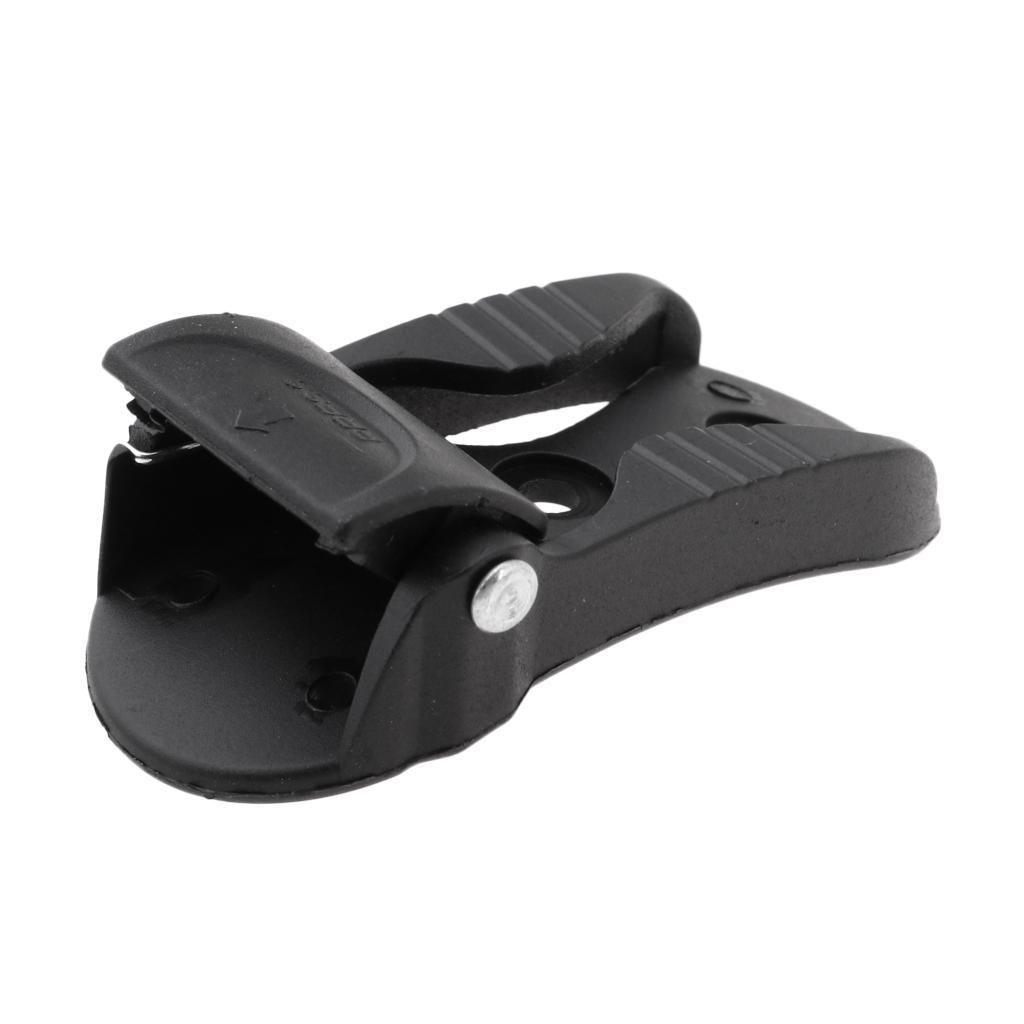 Inline Roller Skating Parts Outdoor Skate Shoes Buckles With Screw And Nut black