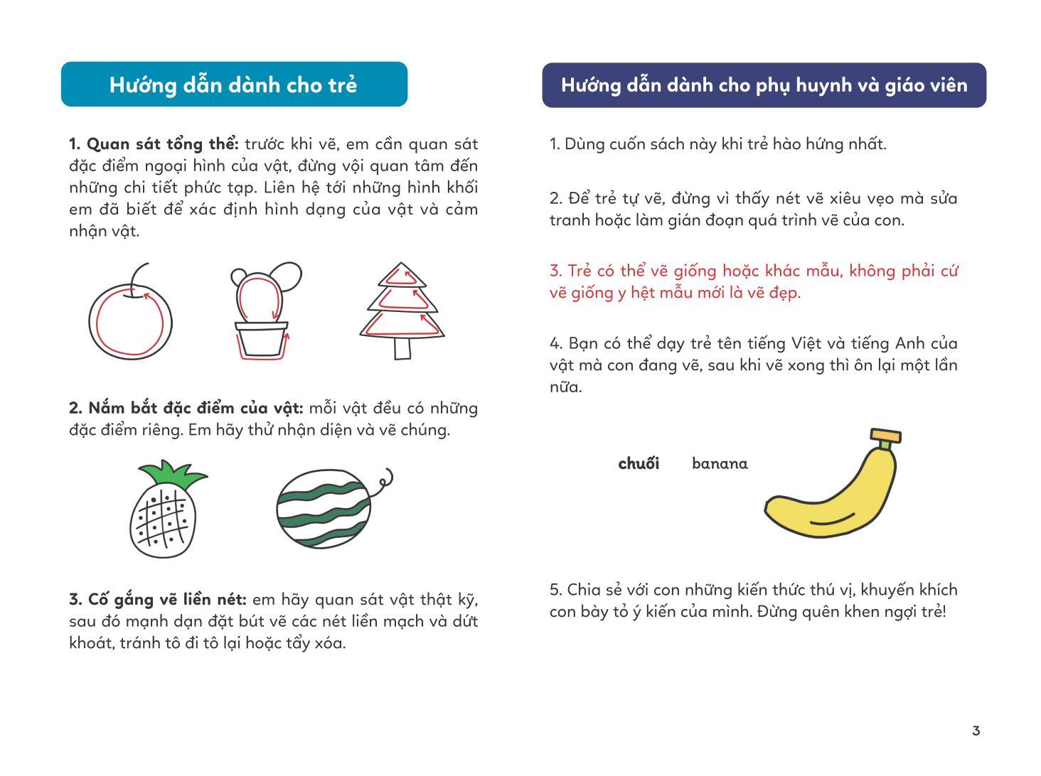 Vẽ Vạn Vật Từ Những Nét Đơn Giản - Vẽ Cỏ Cây Hoa Lá