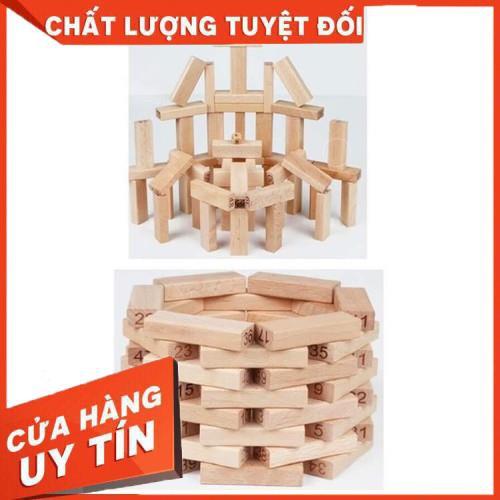 Rút gỗ to Đồ chơi rút gỗ số loại to đại Wiss Toy kiểu mới 54 thanh