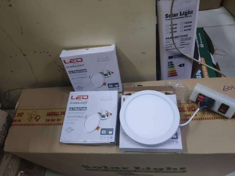 Combo 10 Đèn Âm Trần Đa Năng 8W Lỗ Khoét 50-100mm 3 Màu