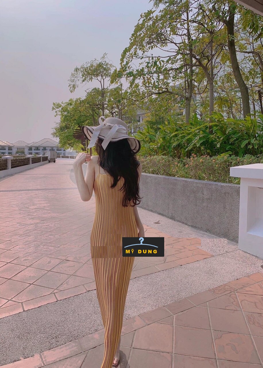 ĐẦM MAXI 2S DẬP LY-ĐƠN GIÃN, NHẸ NHÀNG,SIÊU MÁT