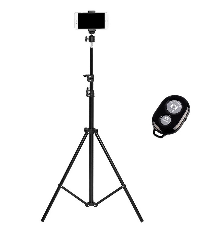 Tripod Có Giá Đỡ Điện Thoại Có Kẹp LT-02