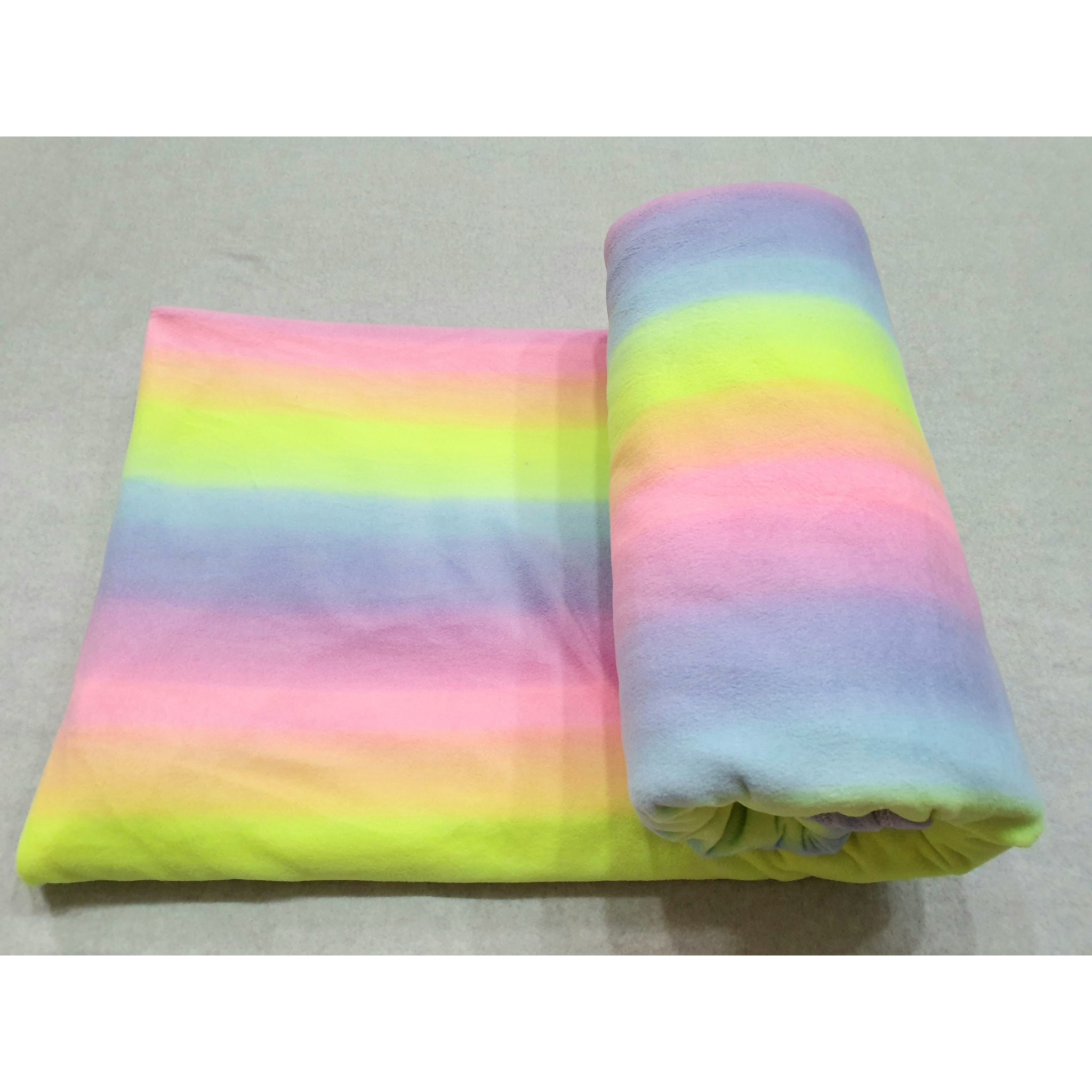 Mền nỉ cotton Sắc Màu 2m x 1m6