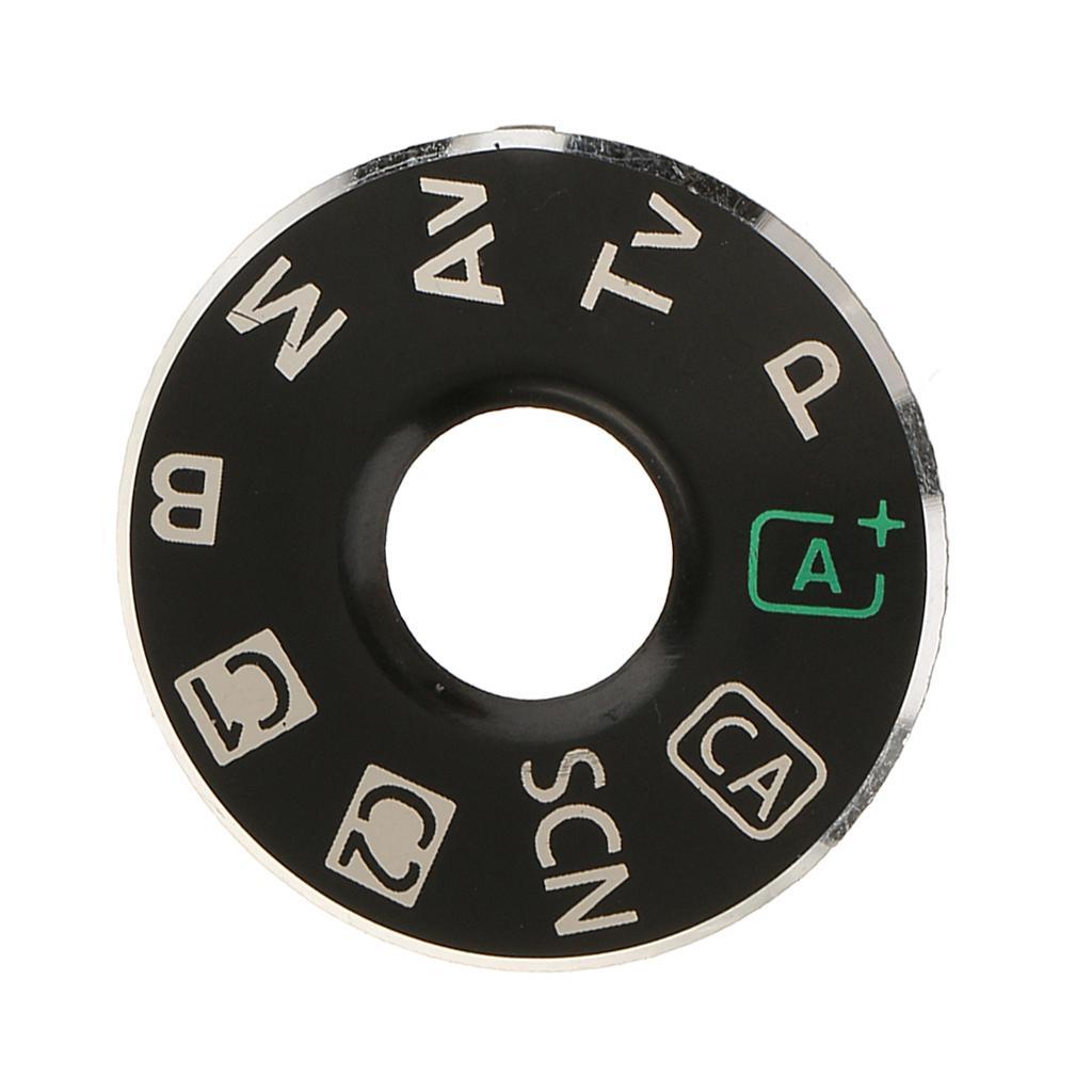 2xCamera Dial Mode Plate Interface Button Repair Part for EOS 6D