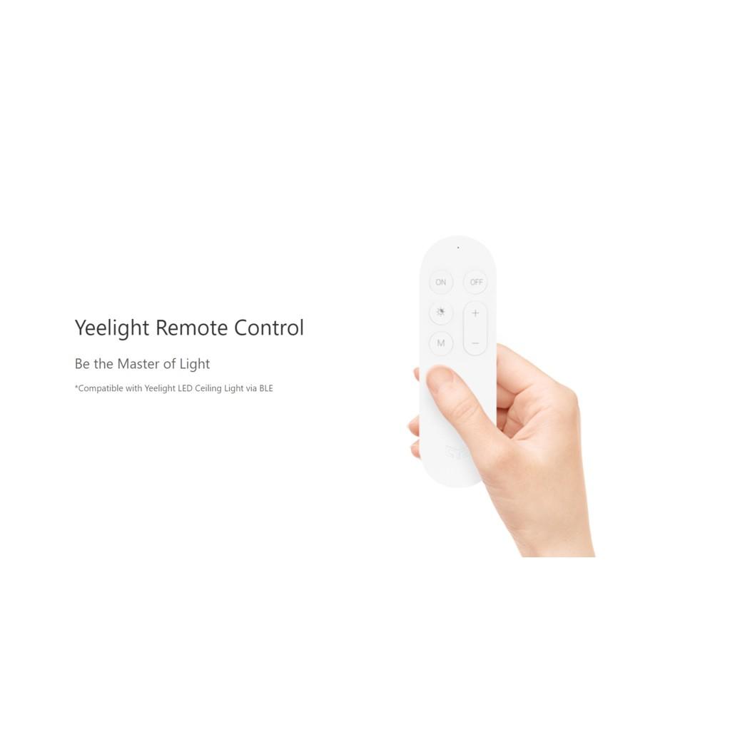 BLUETOOTH REMOTE ĐIỀU KHIỂN ĐÈN TỪ XA DÀNH CHO ĐÈN TRẦN THÔNG MINH YEELIGHT - HÀNG CHÍNH HÃNG