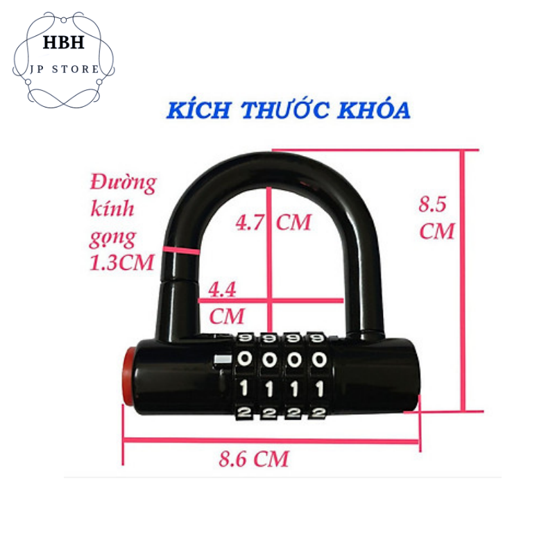 Ổ KHÓA SỐ CHỐNG TRỘM - CHỐNG CẮT - CHỐNG PHÁ ( giao mầu ngẫu nhiên )