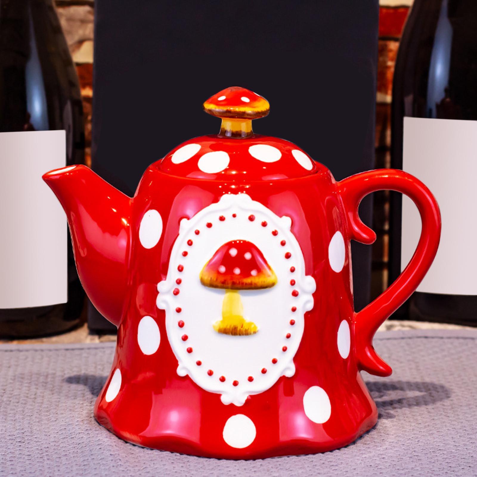 2 Pieces Mushroom Dinnerware Cold Kettle & Cup Container Microwave Safe