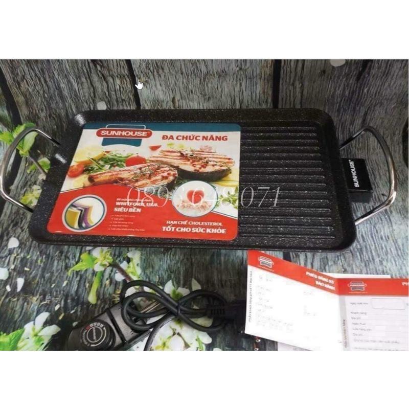 Bếp Nướng Điện Không Khói Sunhouse SHD4607 Nướng Thịt, BBQ, ….Nhanh, Tiết Kiệm Điện Năng