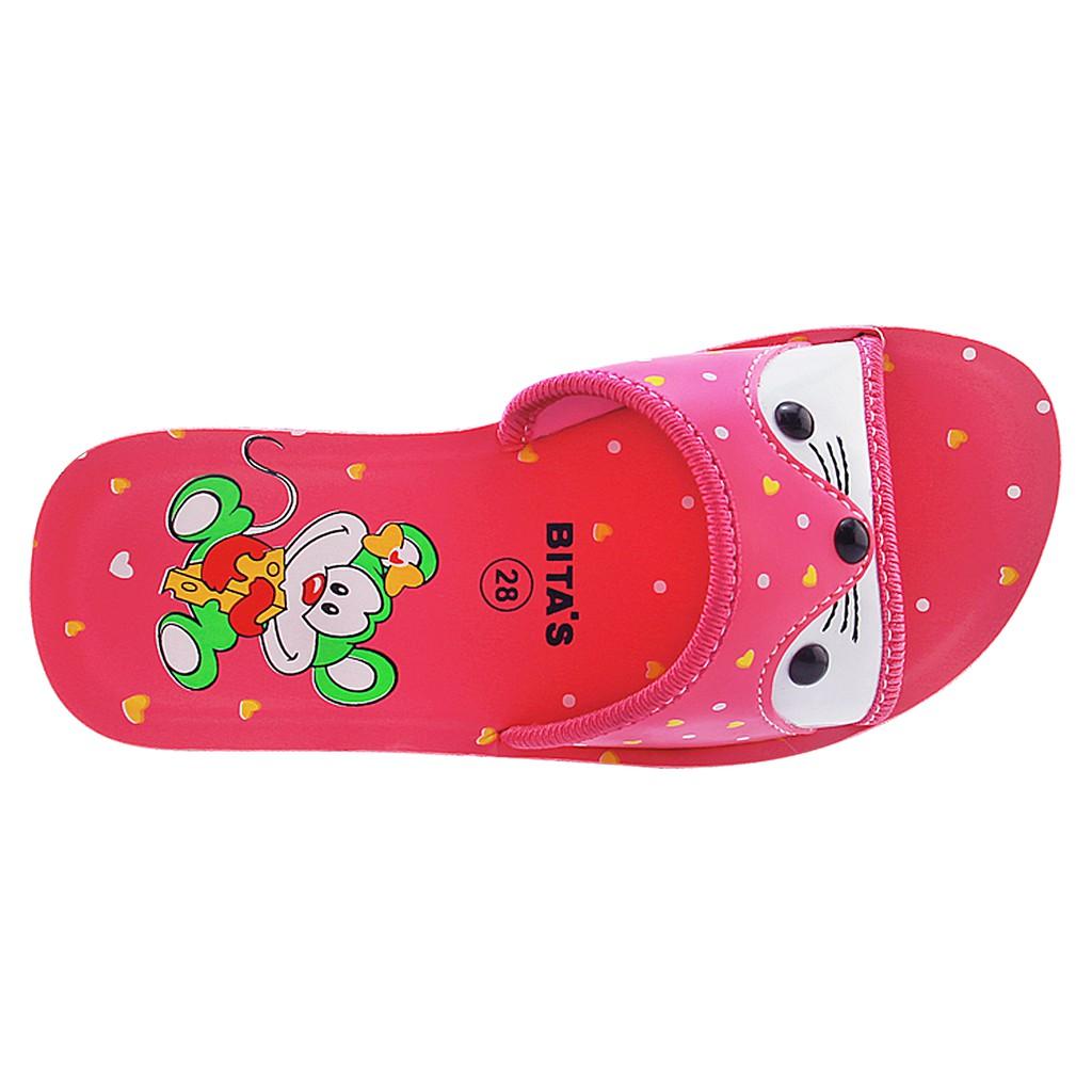 Dép Bé Gái Họa Tiết Đáng Yêu