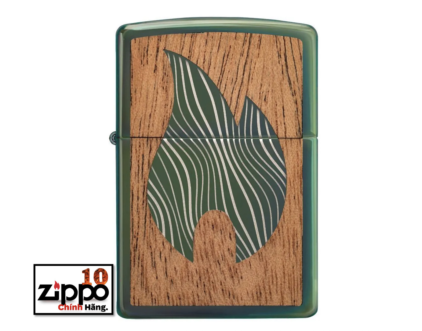 Bật lửa Zippo WOODCHUCK USA Flame SKU 49057 - Chính hãng 100%