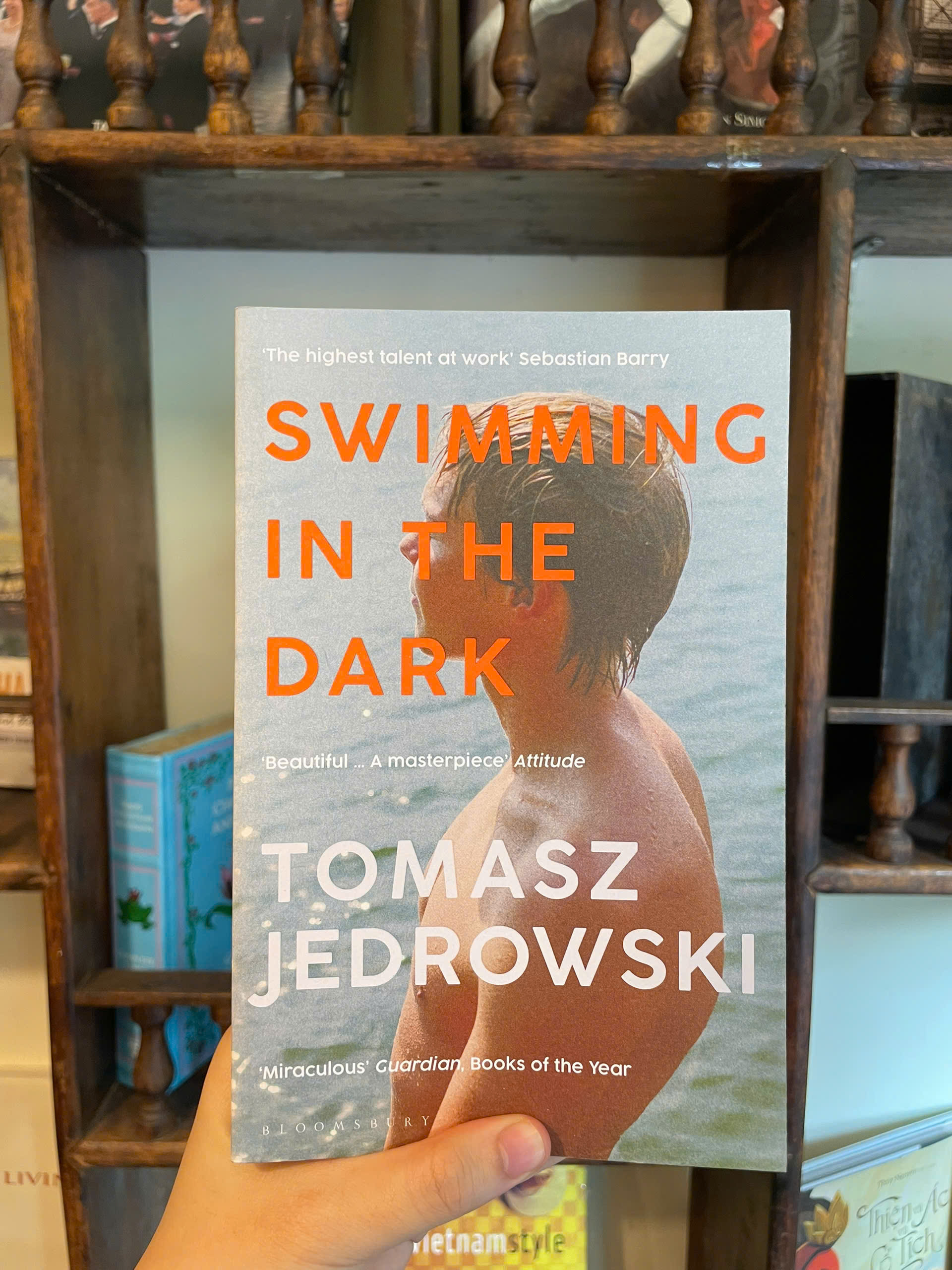 Sách - Swimming in the Dark by Tomasz Jedrowski - Historical Fiction/Fiction/LGBT book in English