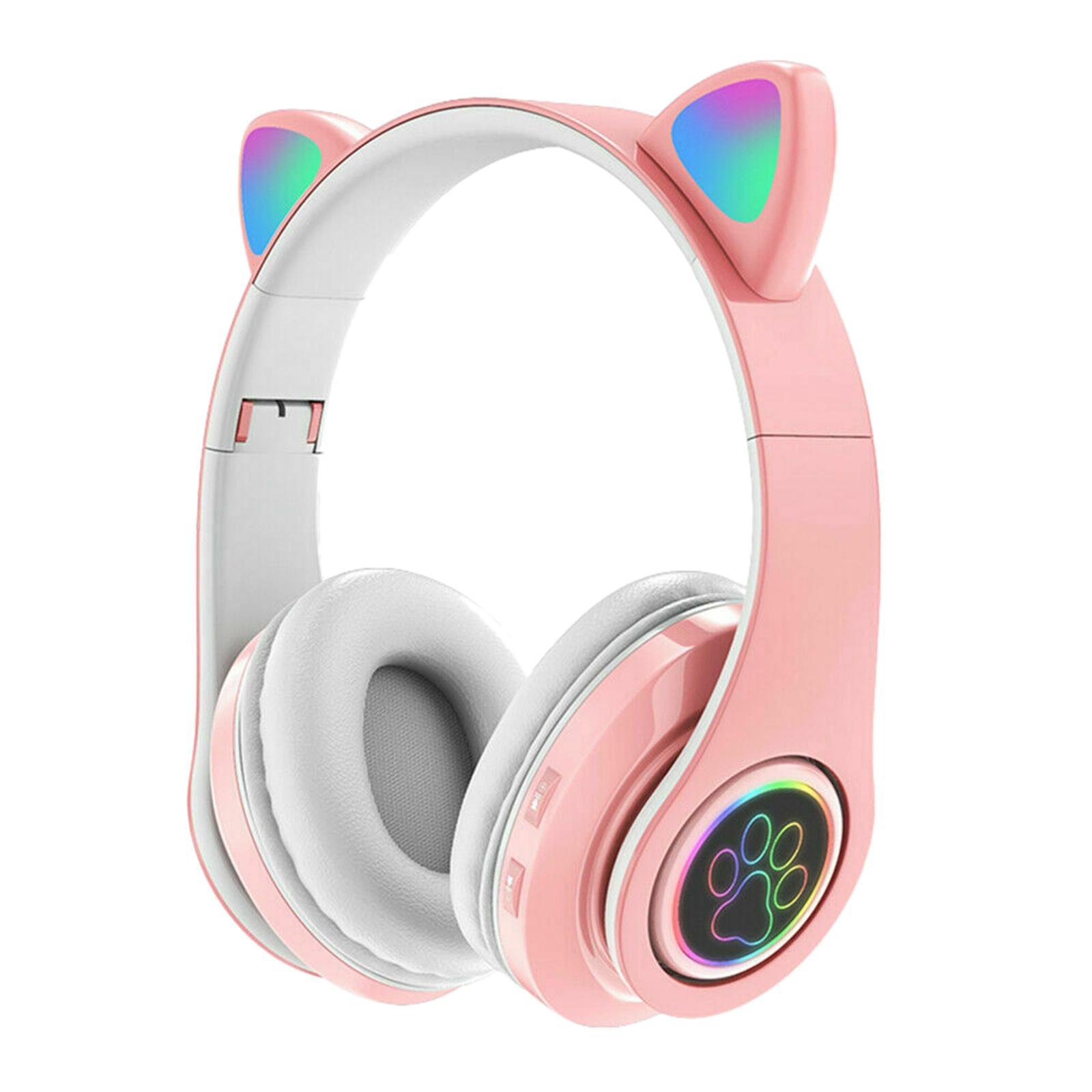 Bluetooth 5.0 Headset Earphone Headphones Earpiece Speaker White