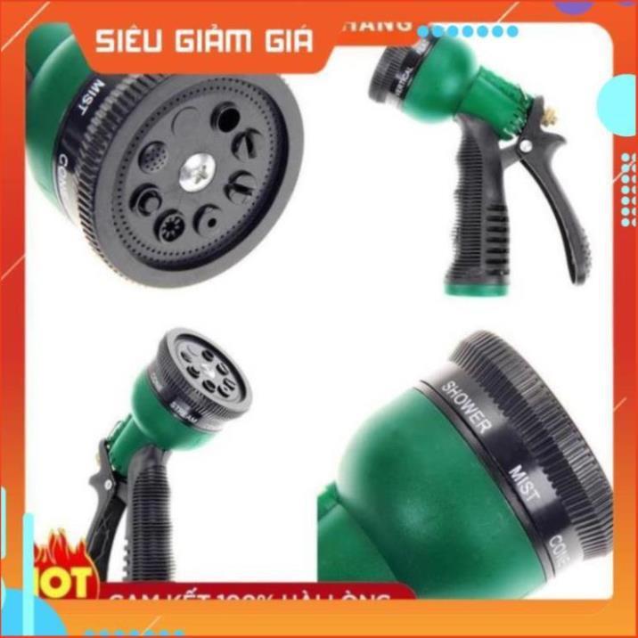 Vòi xịt nước tưới cây rửa xe 8 chế độ 206815