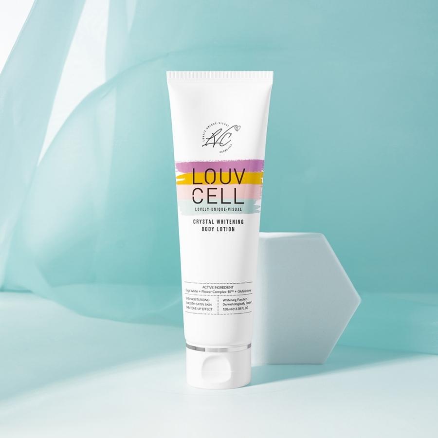 Kem dưỡng ẩm trắng da body Louv Cell Crystal Whitening Body Lotion LOUDTB - 2 dung tích