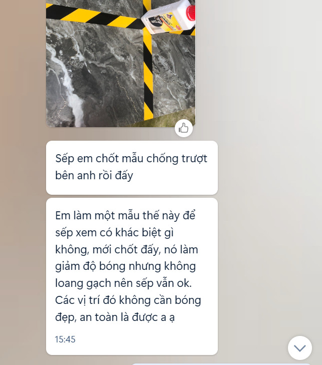 [New] Dung Dịch Chống Trơn Trượt Sàn Gạch Men Sabo AS ( 250 mL ), Chống Trượt cho 5-9  m2 sàn.