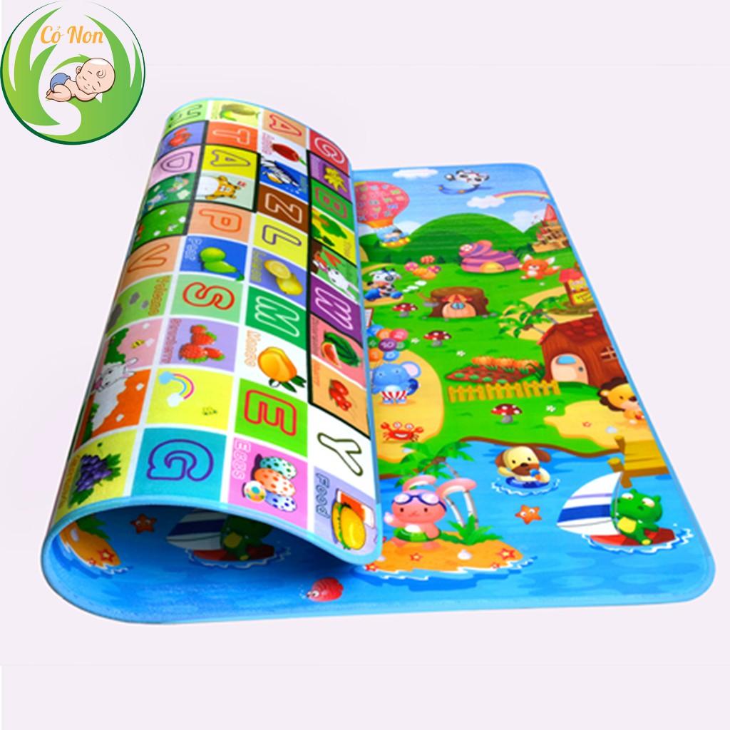 Thảm xốp Maboshi, thảm chơi 2 mặt cho bé
