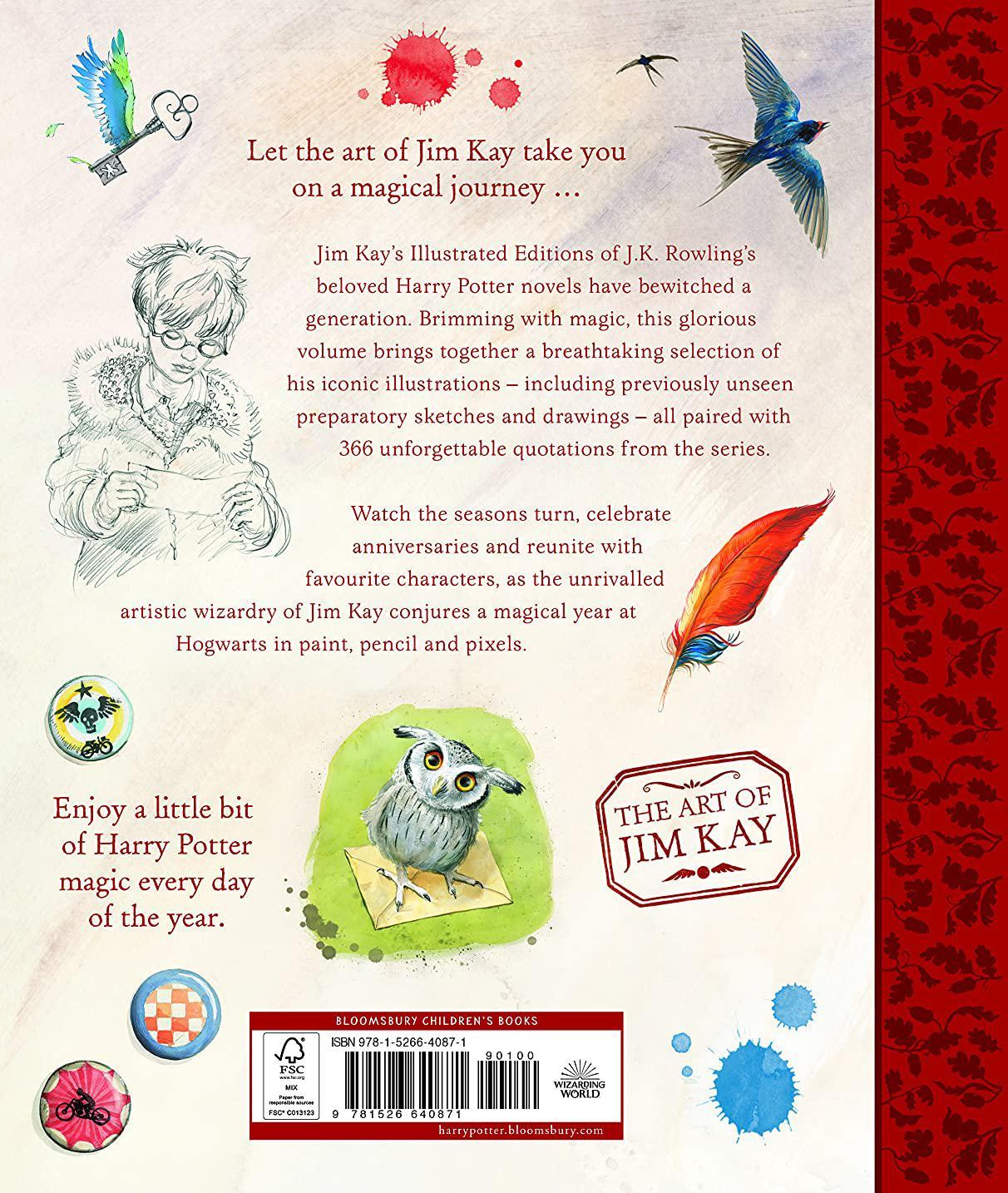 Sách ngoại văn: Harry Potter - A Magical Year: The Illustrations Of Jim Kay