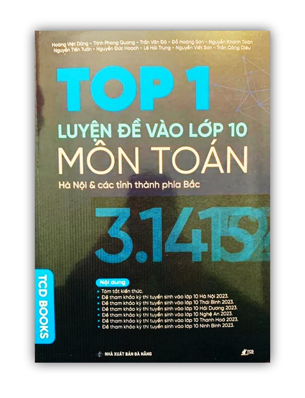 Sách - Top 1 luyện đề vào lớp 10 môn Toán (PV)