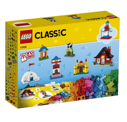 Mô Hình Lắp Ráp Lego Classic Gạch Sáng Tạo Nhà Cửa 11008 (270 chi tiết)
