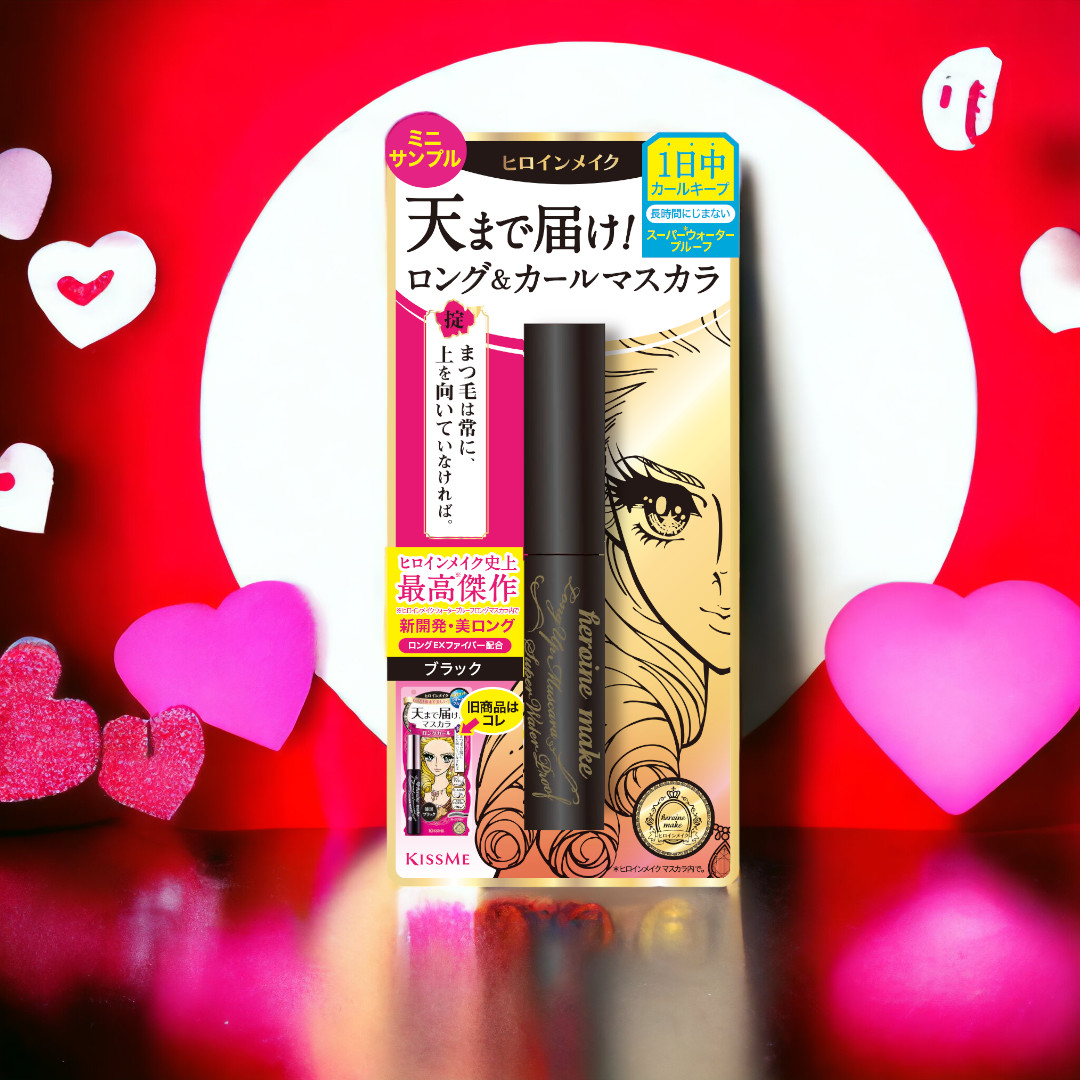 Mascara Vuốt Dài Và Cong Mi ,Không Lem Trôi Kissme Long Up WP 1.8g