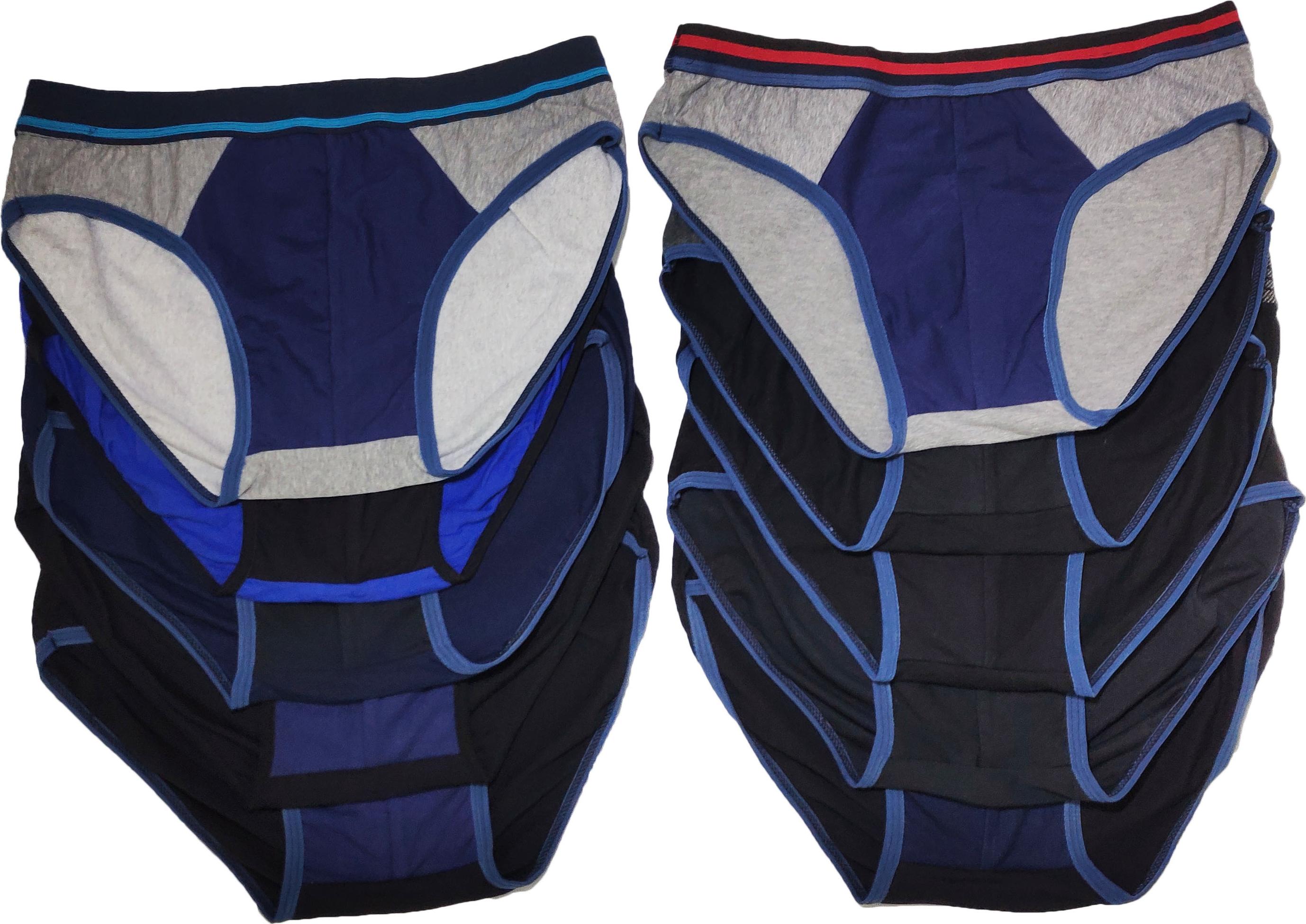 Combo 10 quần sịp nam tam giác cotton co giãn 4 chiều màu ngẫu nhiên QLN004