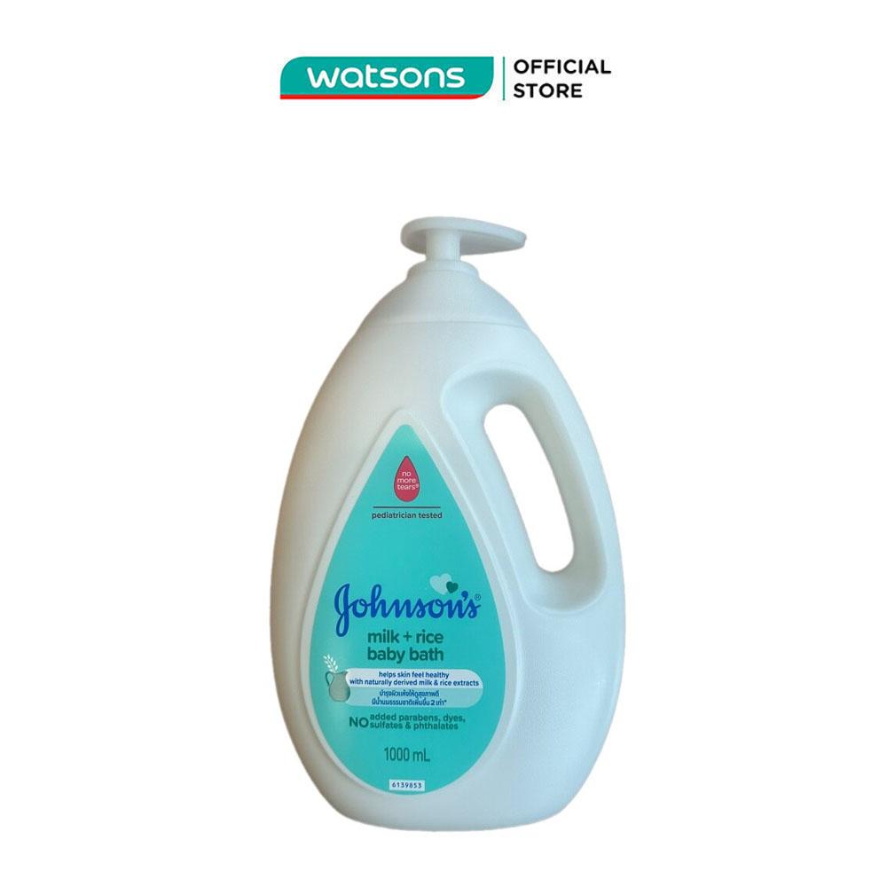 Sữa Tắm Johnson's Milk &amp; Rice Baby Bath 1000ml
