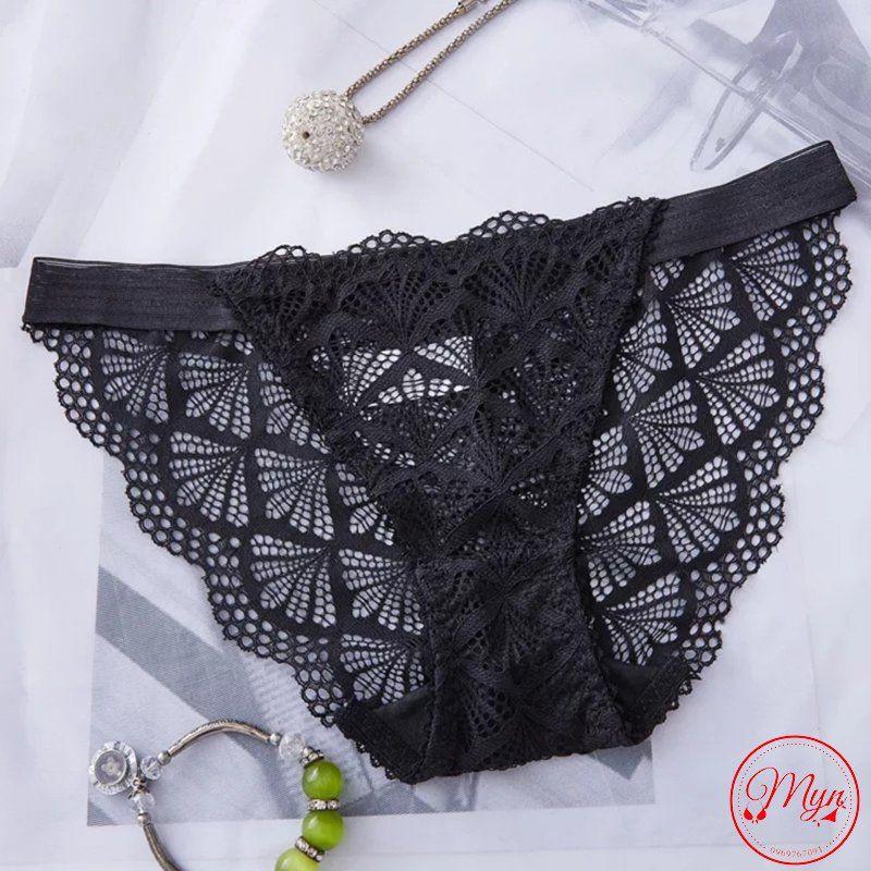 QUẦN LÓT REN DÂY HÔNG BẢN TO 0370