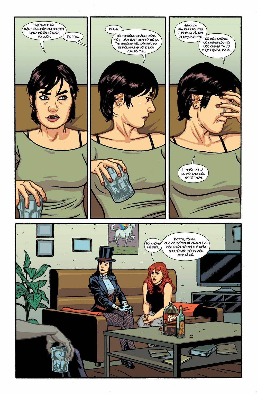 black canary and zatanna - bloodspell chapter 3 18