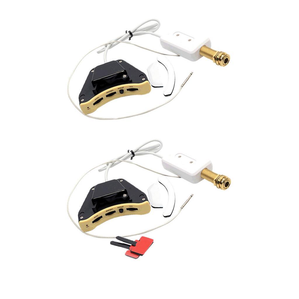 Guitar Soundhole Pickup Piezo Pickup Preamp for Acoustic Classical Guitar